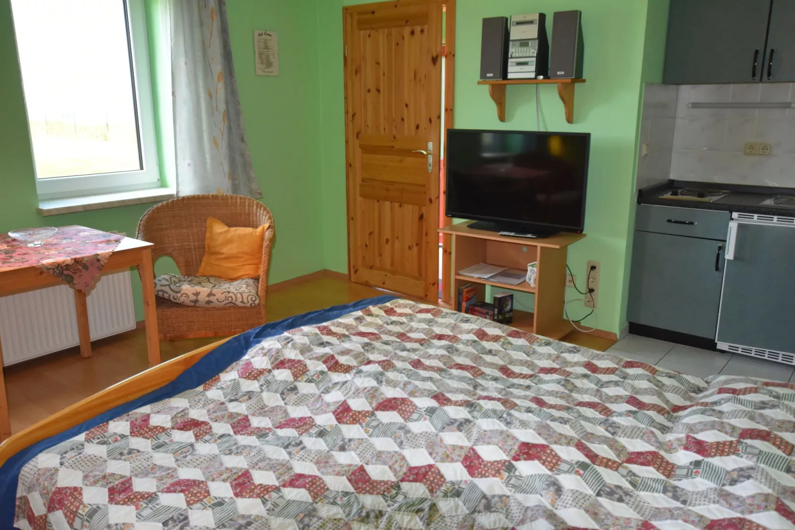 Ferienwohnung mit Leuchtturmblick-Bedroom