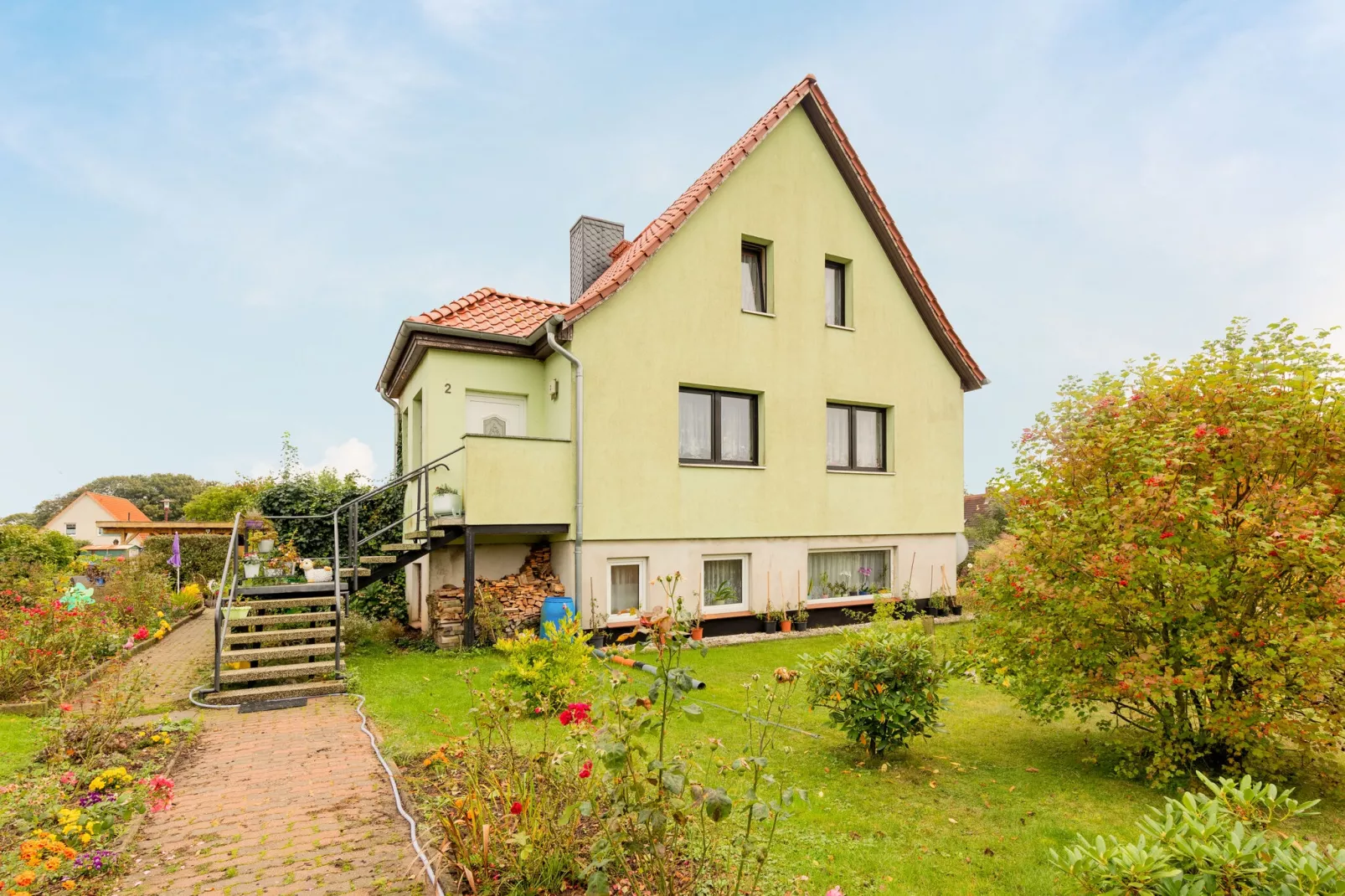 Ferienwohnung im Birkenweg-Außenbereich Sommer