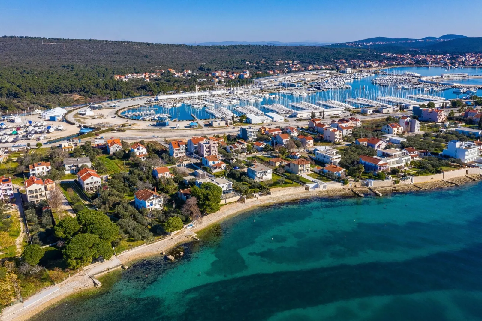 Villa Bibinje-Areas summer 5km
