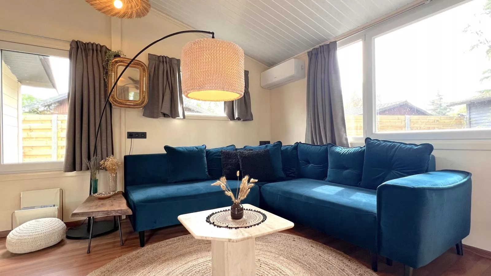 Charlies Chalet-Wohnzimmer