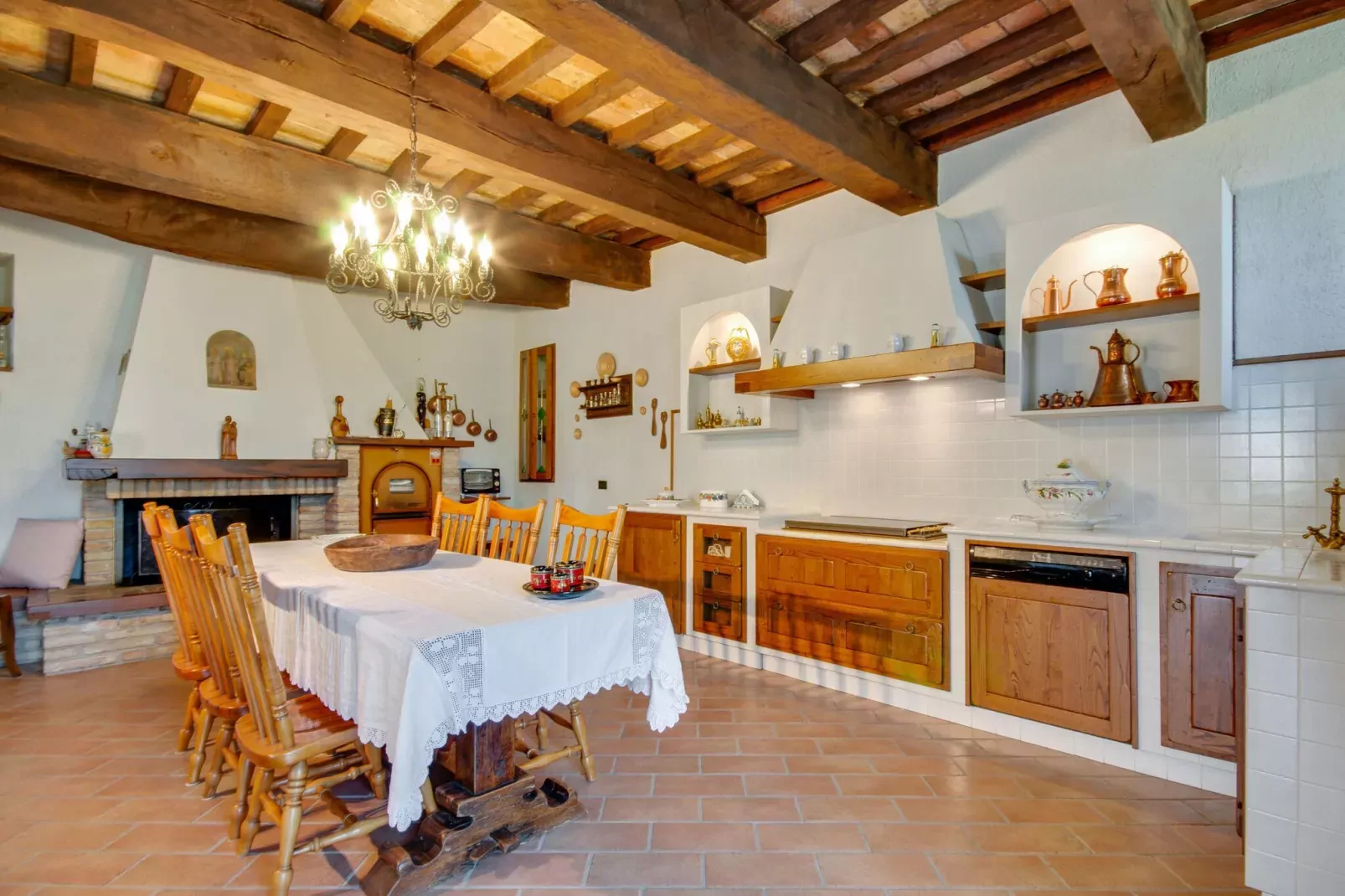 Villa Angolo Fiorito-Kitchen