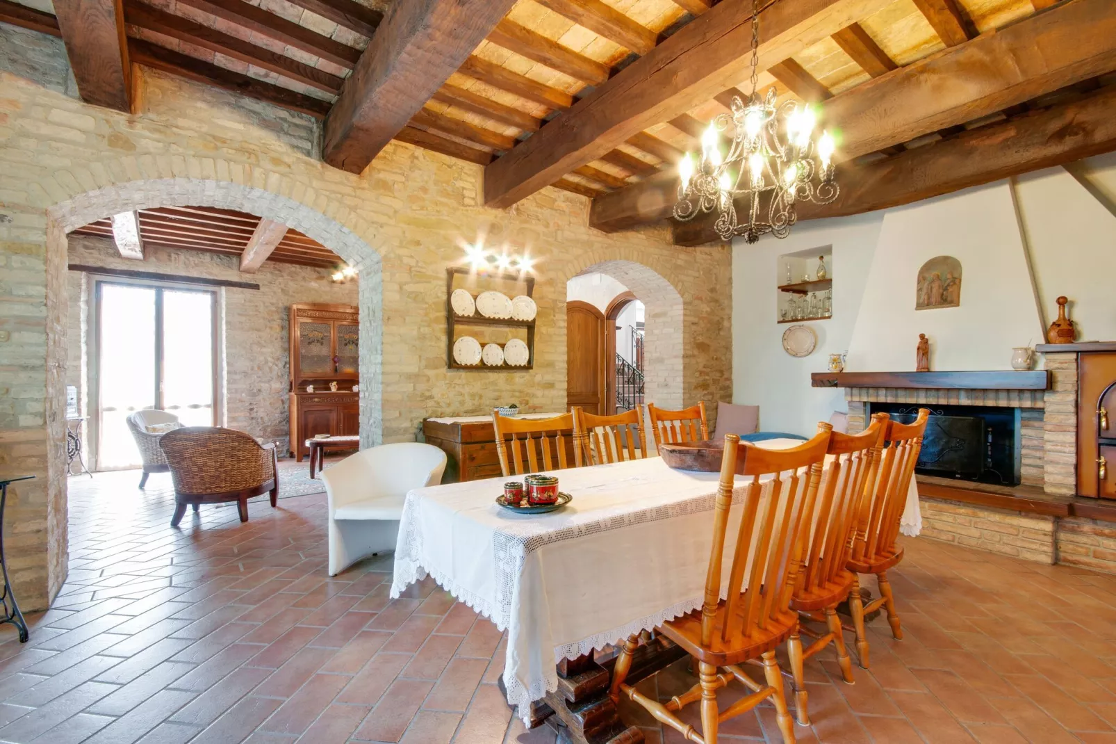Villa Angolo Fiorito-Dining room