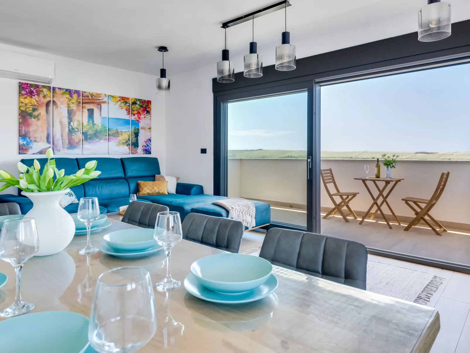 Luxury Villa Terra Maiorum-Dedans