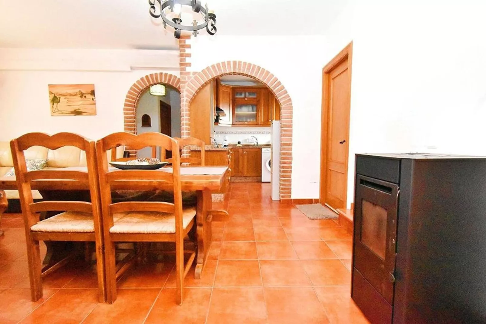 La Casa del Alcor-Dining room