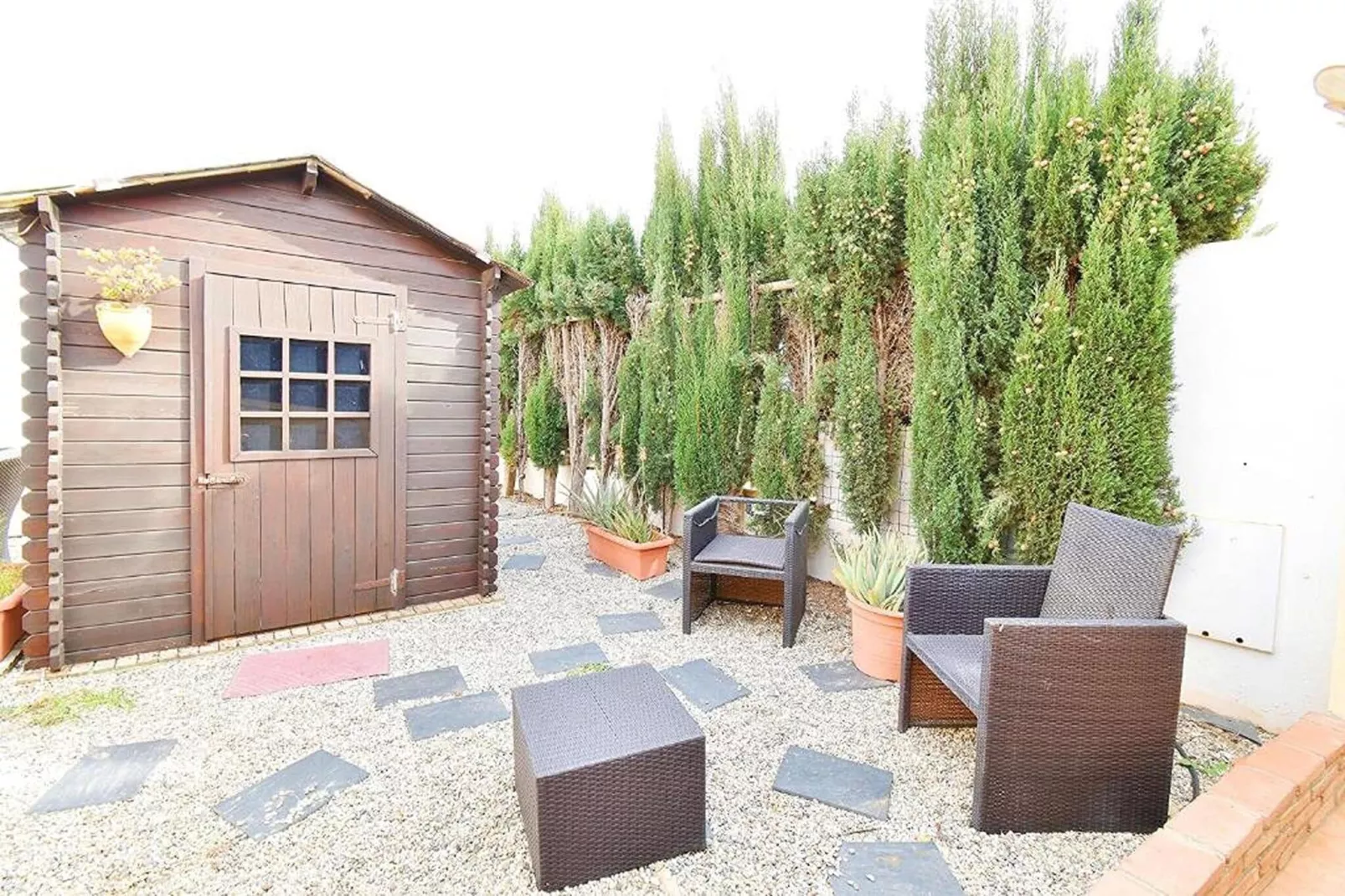 La Casa del Alcor-Gardens summer