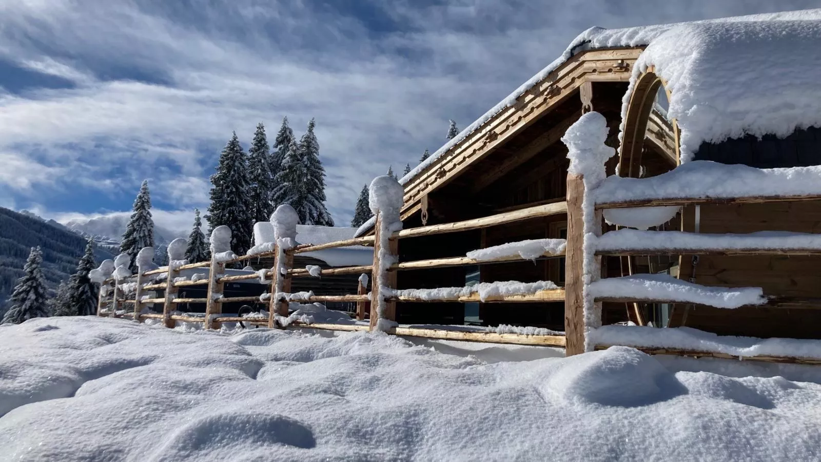 Siedelhütte-Exterior winter