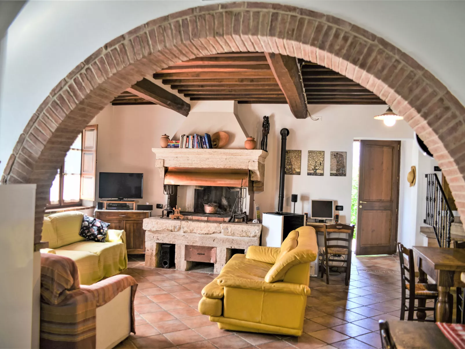 Podere Biancospino-Inside