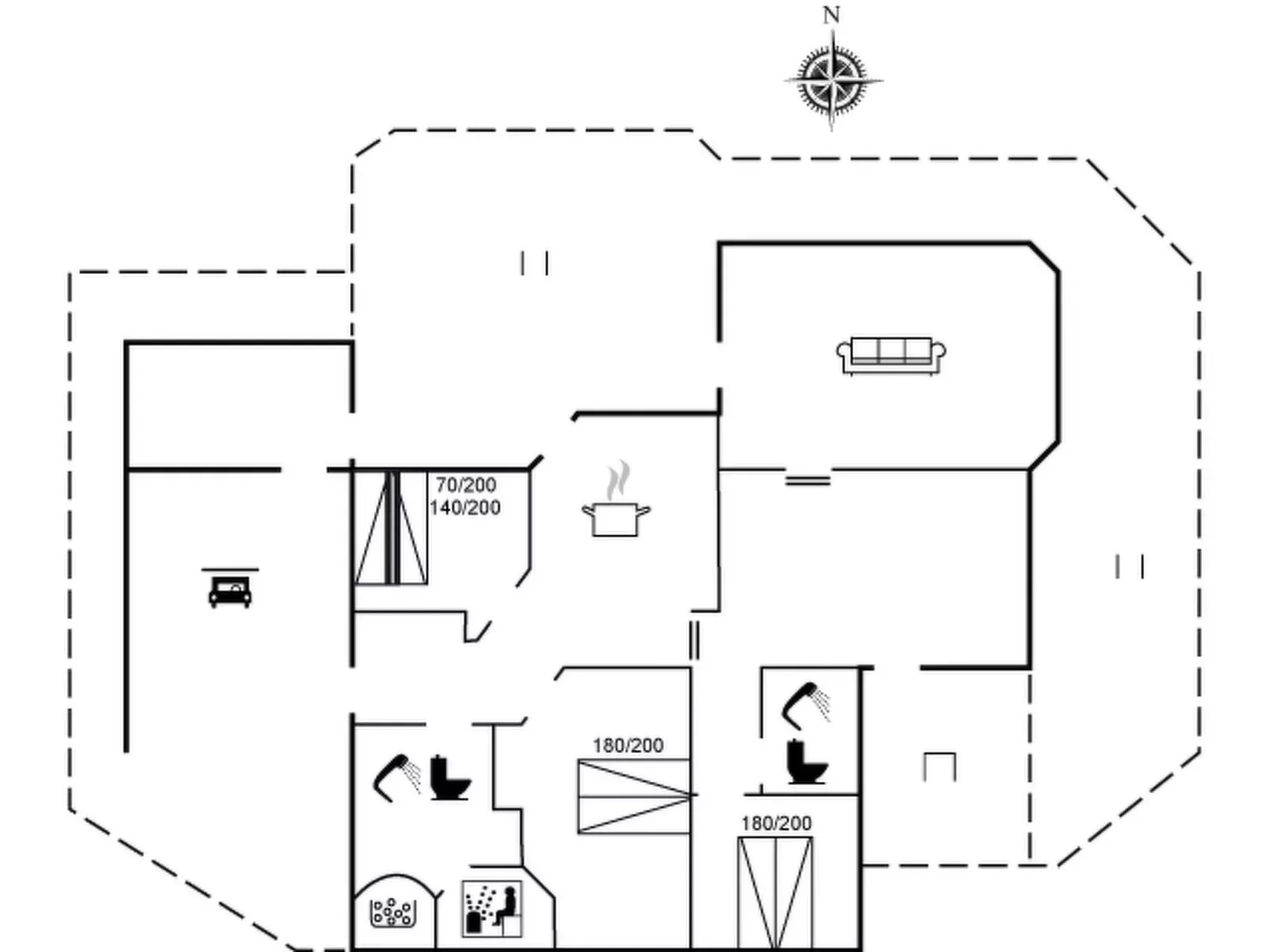 "Carli" - 1.2km from the sea-Inside