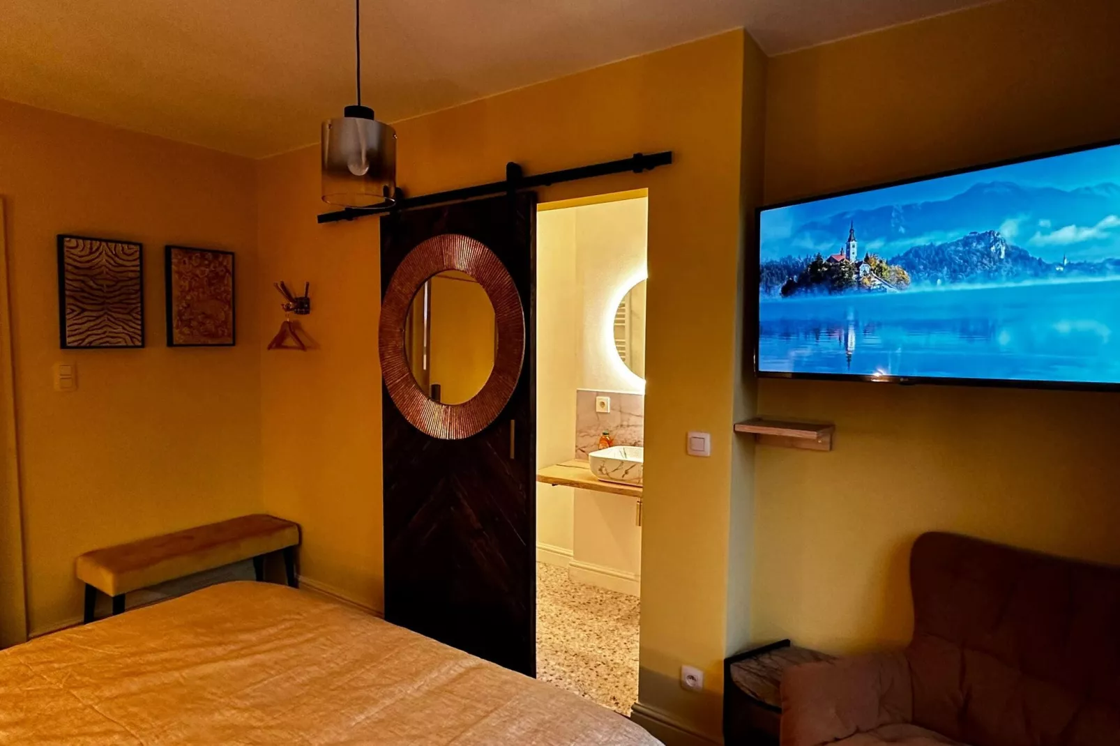 Manoir de Goyet-Schlafzimmer