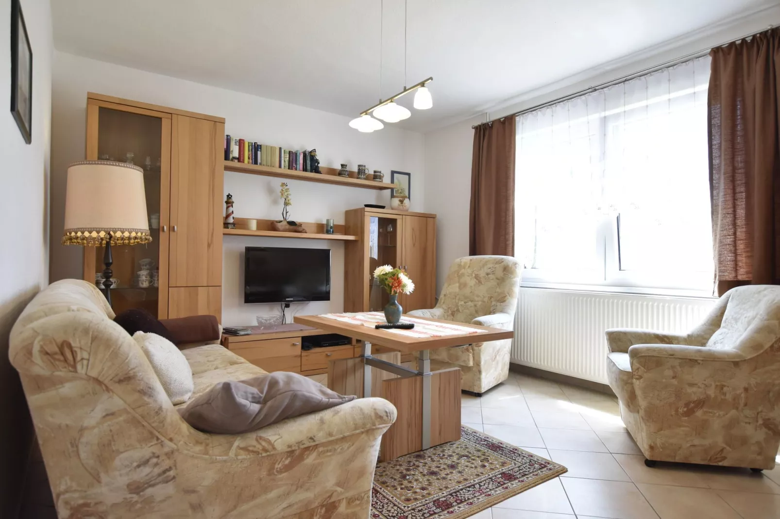 Schwalbenhof im Reetdachhaus-Living room