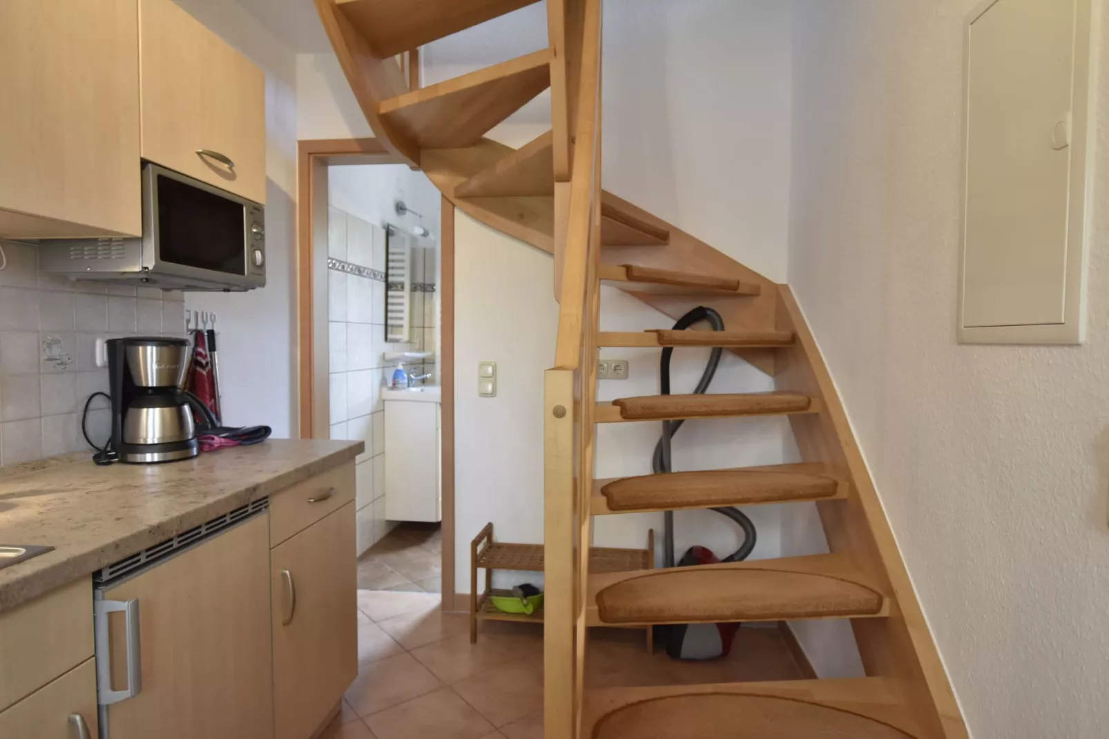 Schwalbenhof im Reetdachhaus-Kitchen