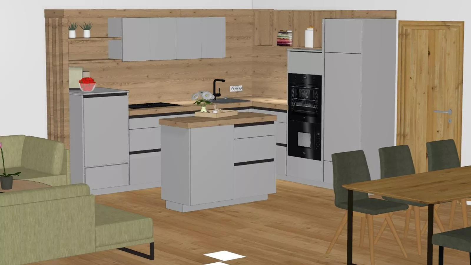 Grebenzen Lodge Edelweiss-Kitchen