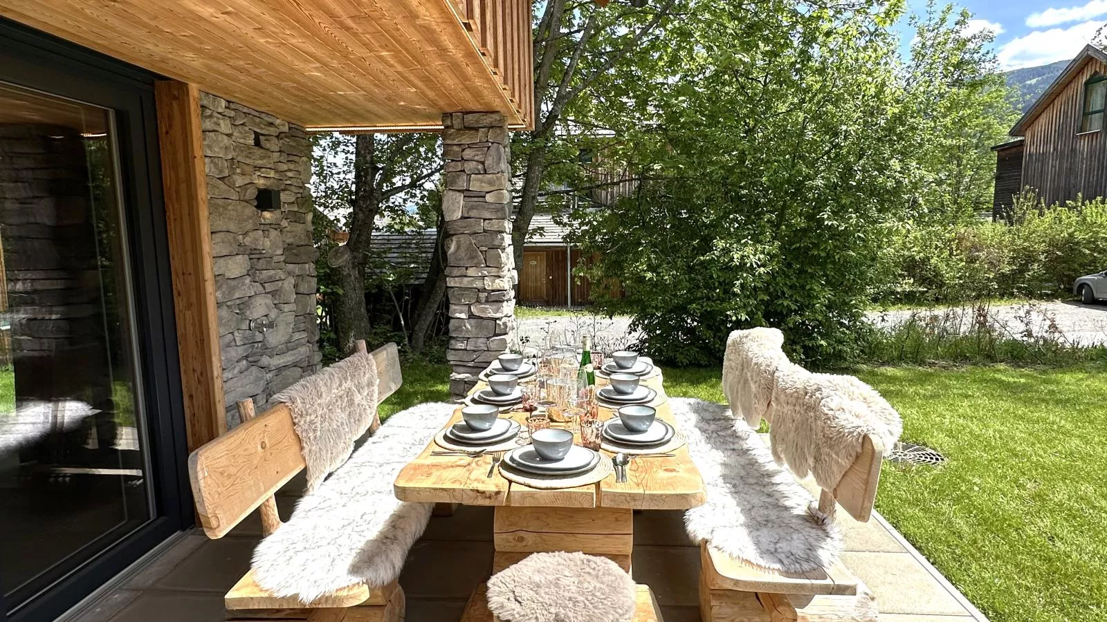 Mountain Chalet Luxx-Terrace balcony
