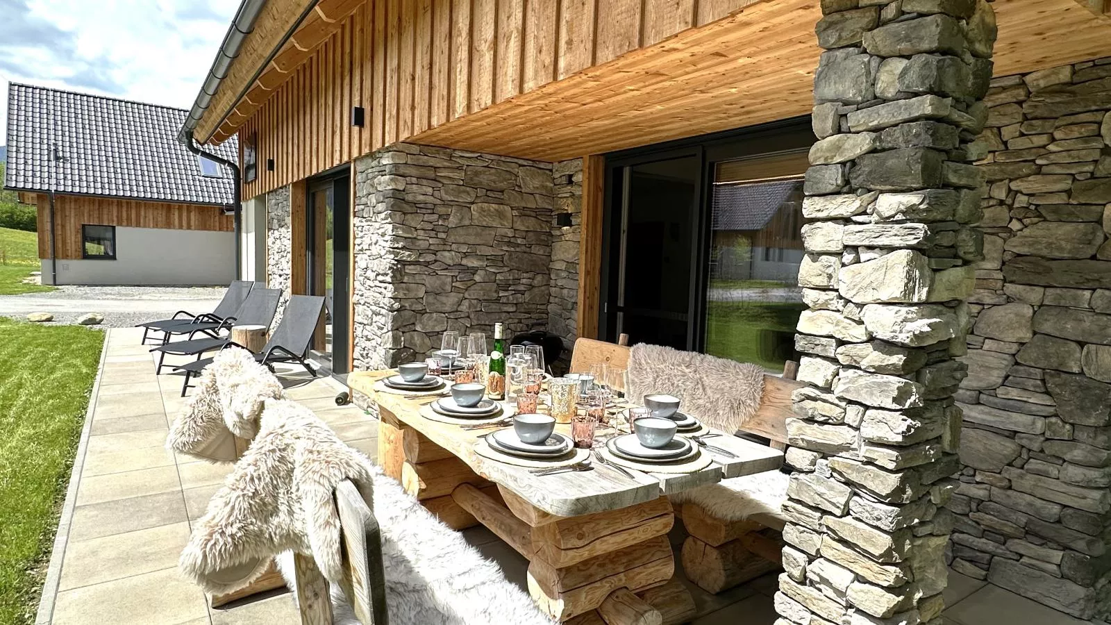 Mountain Chalet Luxx-Terrace balcony