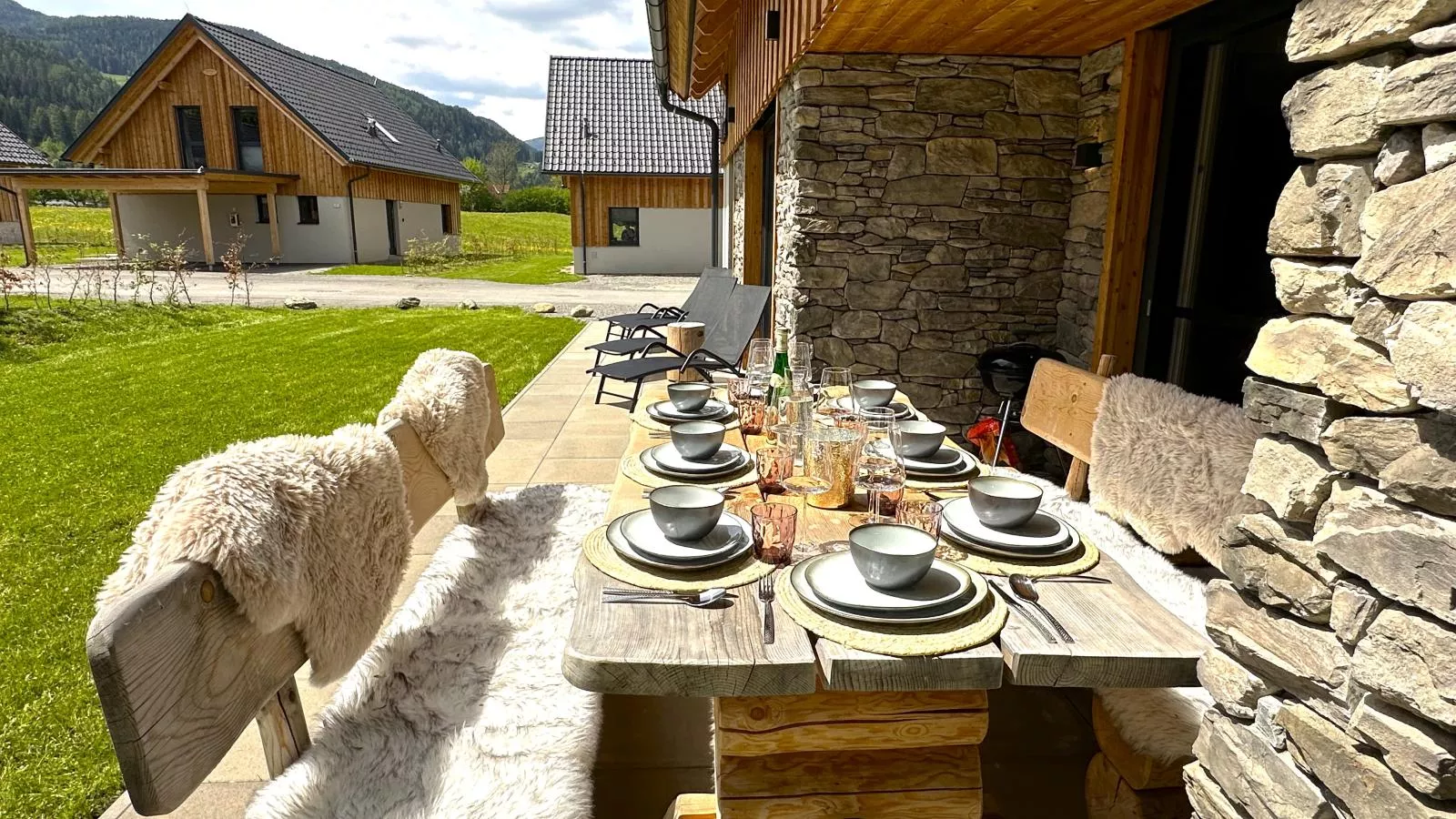 Mountain Chalet Luxx-Terrace balcony