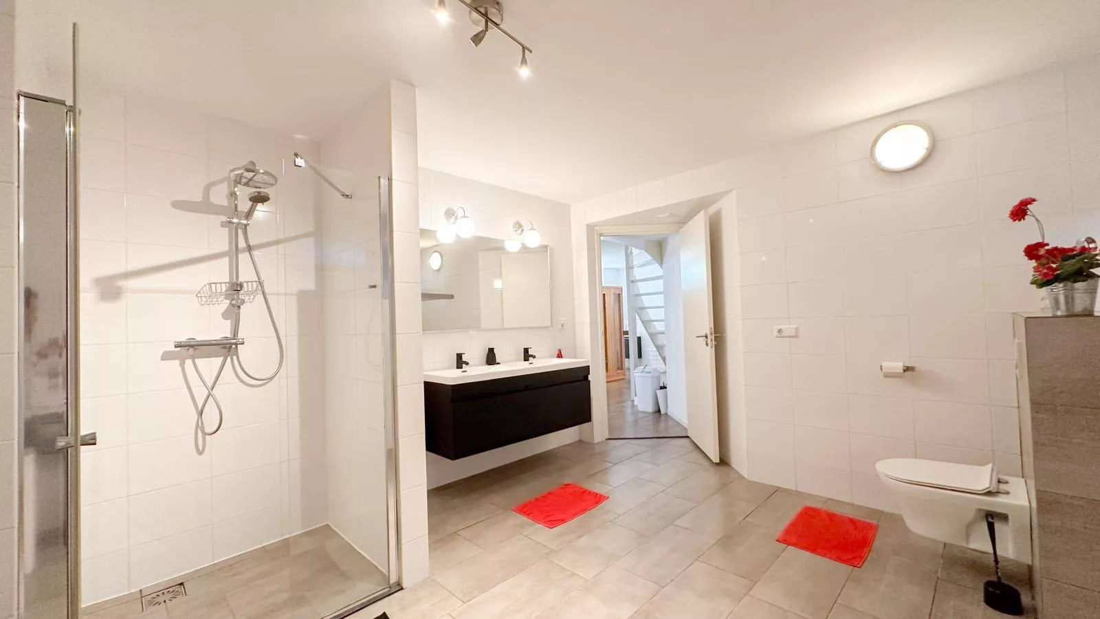 Weidezicht-Badezimmer