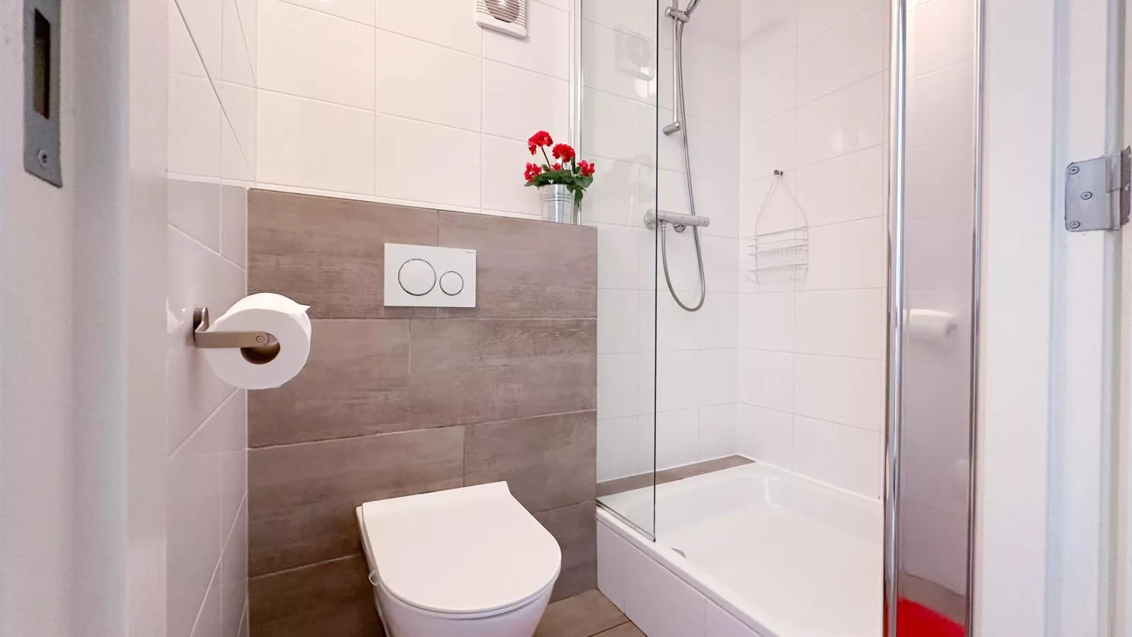 Weidezicht-Badezimmer