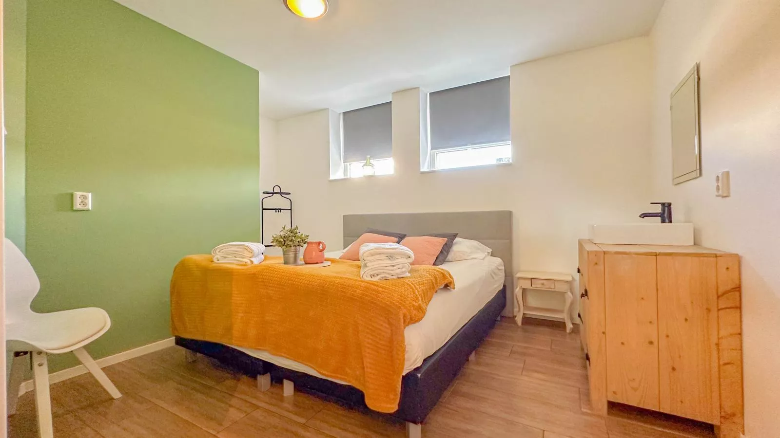 Weidezicht-Schlafzimmer