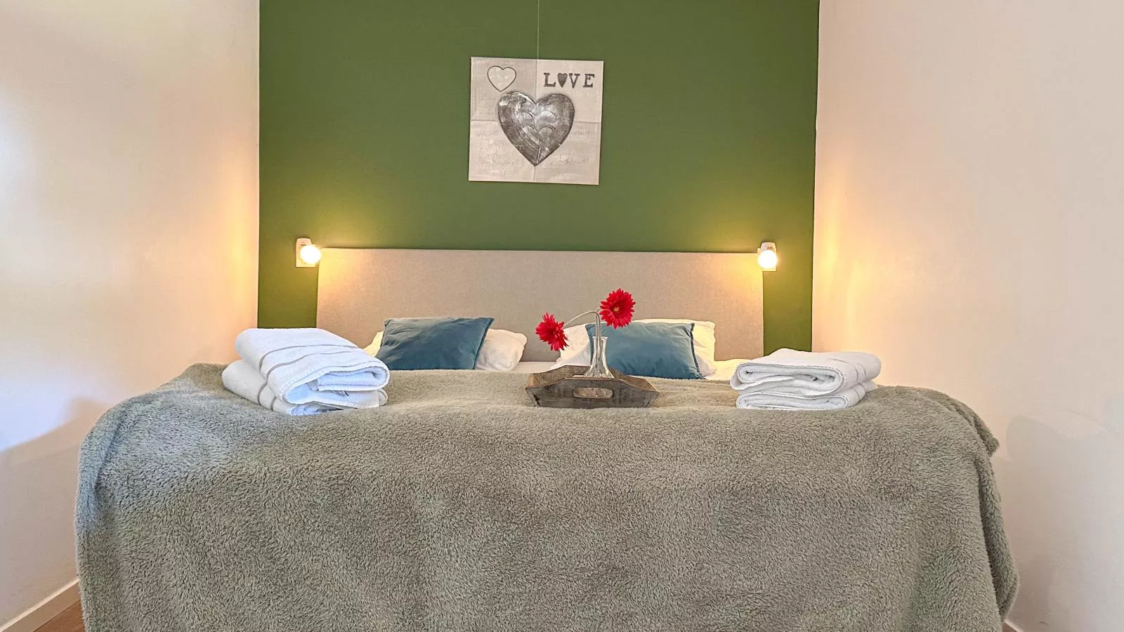 Weidezicht-Schlafzimmer