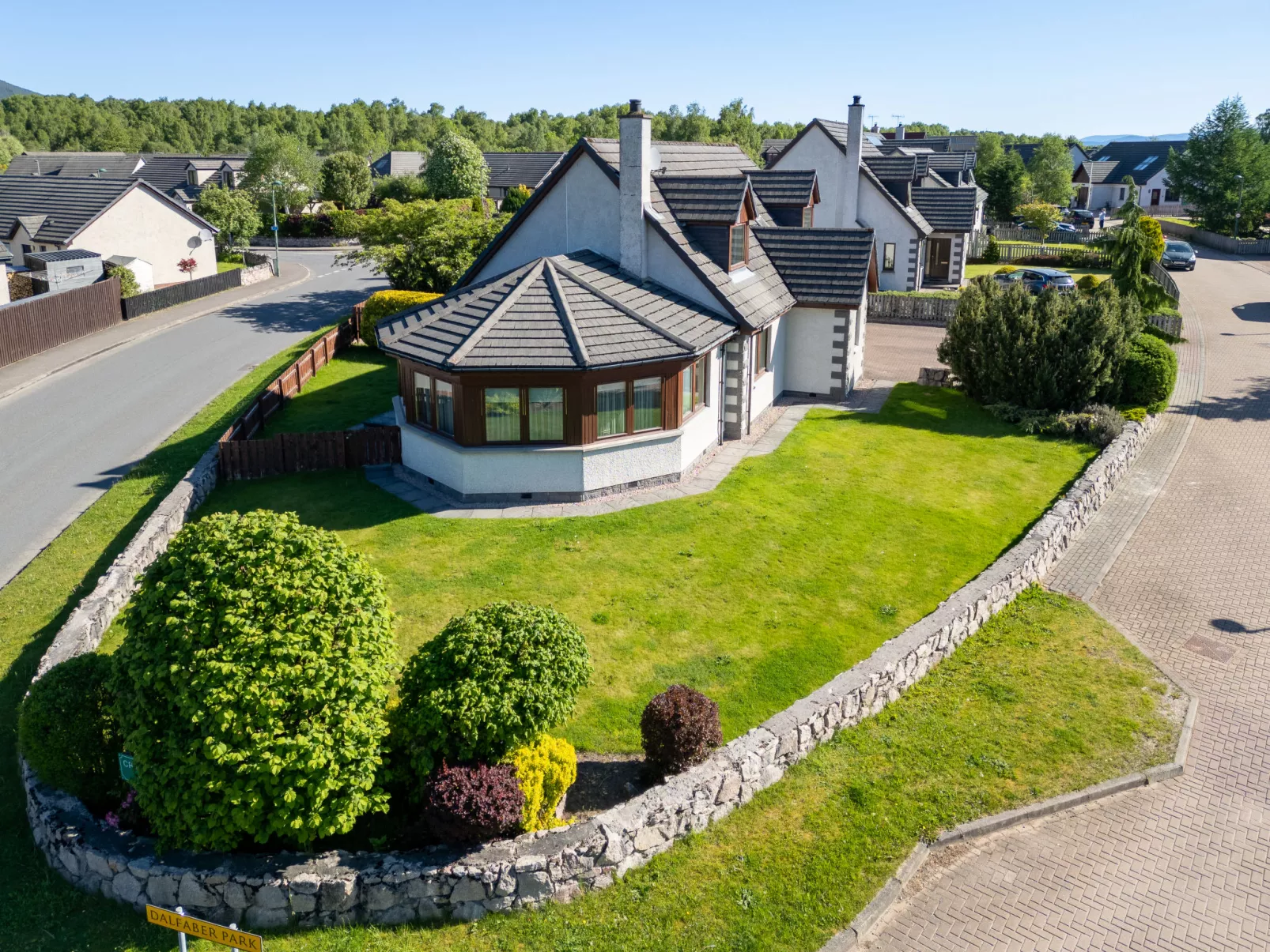 Craigmore Lodge-Draußen