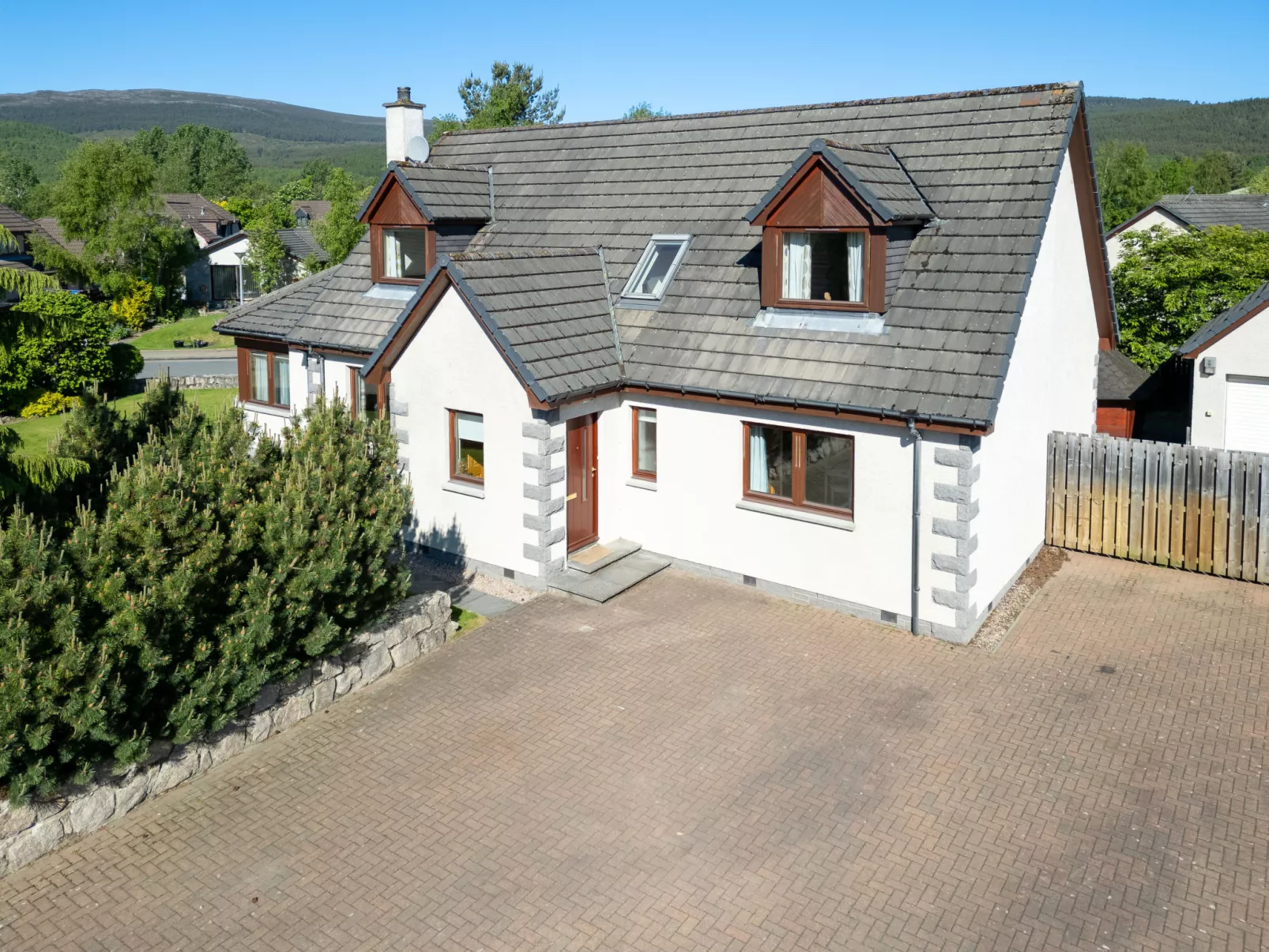 Craigmore Lodge-Draußen