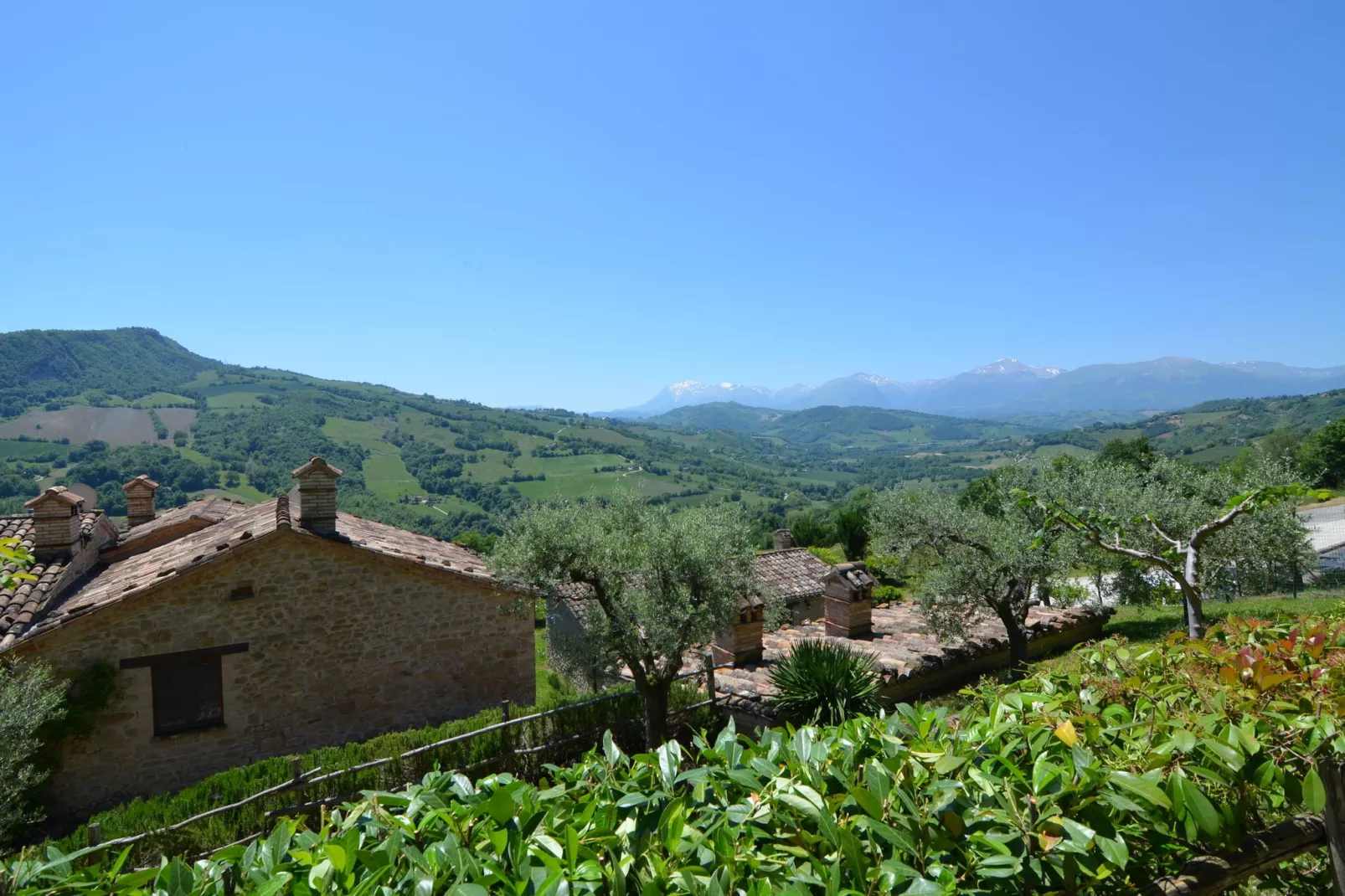 La Sibilla-Aussicht Sommer