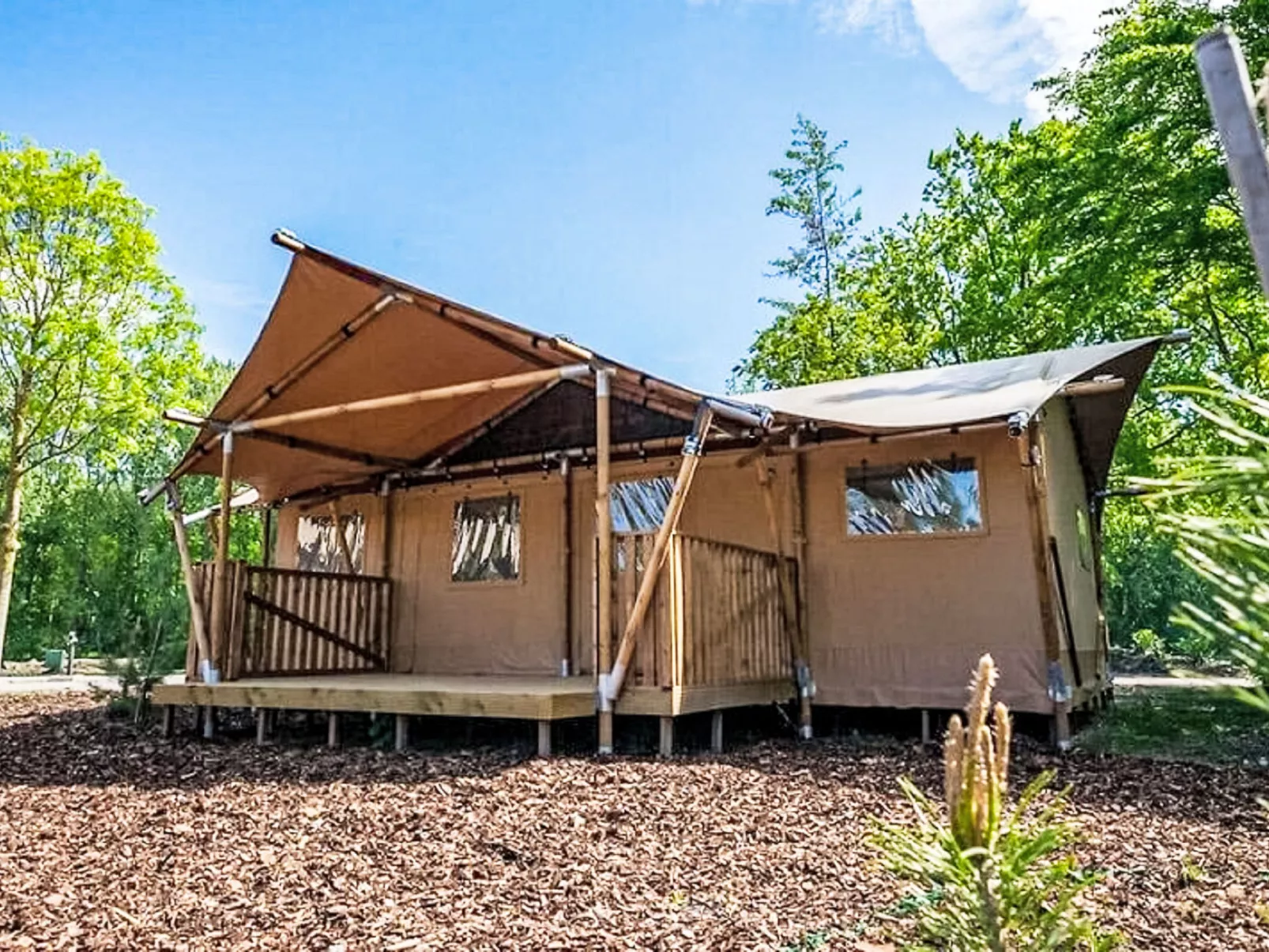Glampingtent 4-Outside