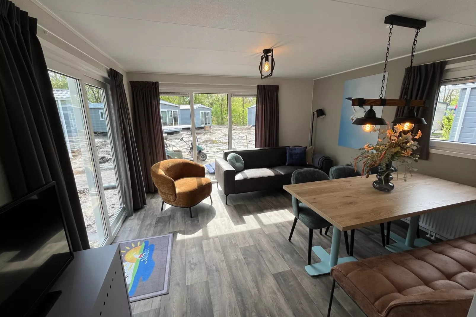 Vakantiepark Bergumermeer 11-Living room