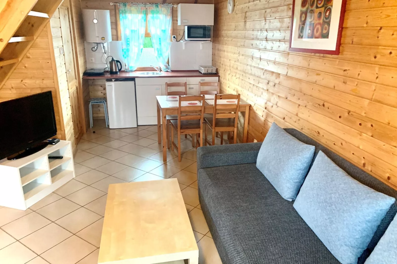 Domek STANDARD dla 4 osób Sarbinowo-Living room