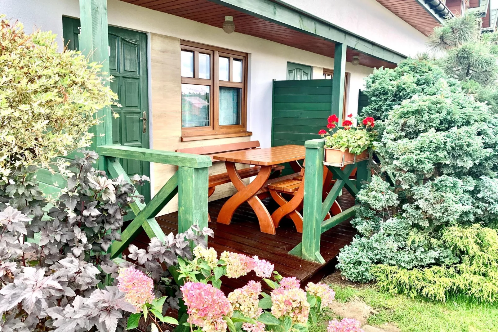 Domek STANDARD dla 6 osób Sarbinowo-Terrace balcony
