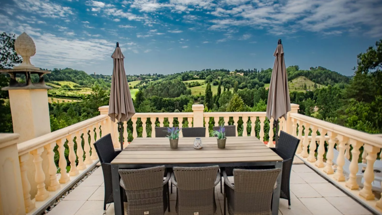 Villa Dorade-View summer