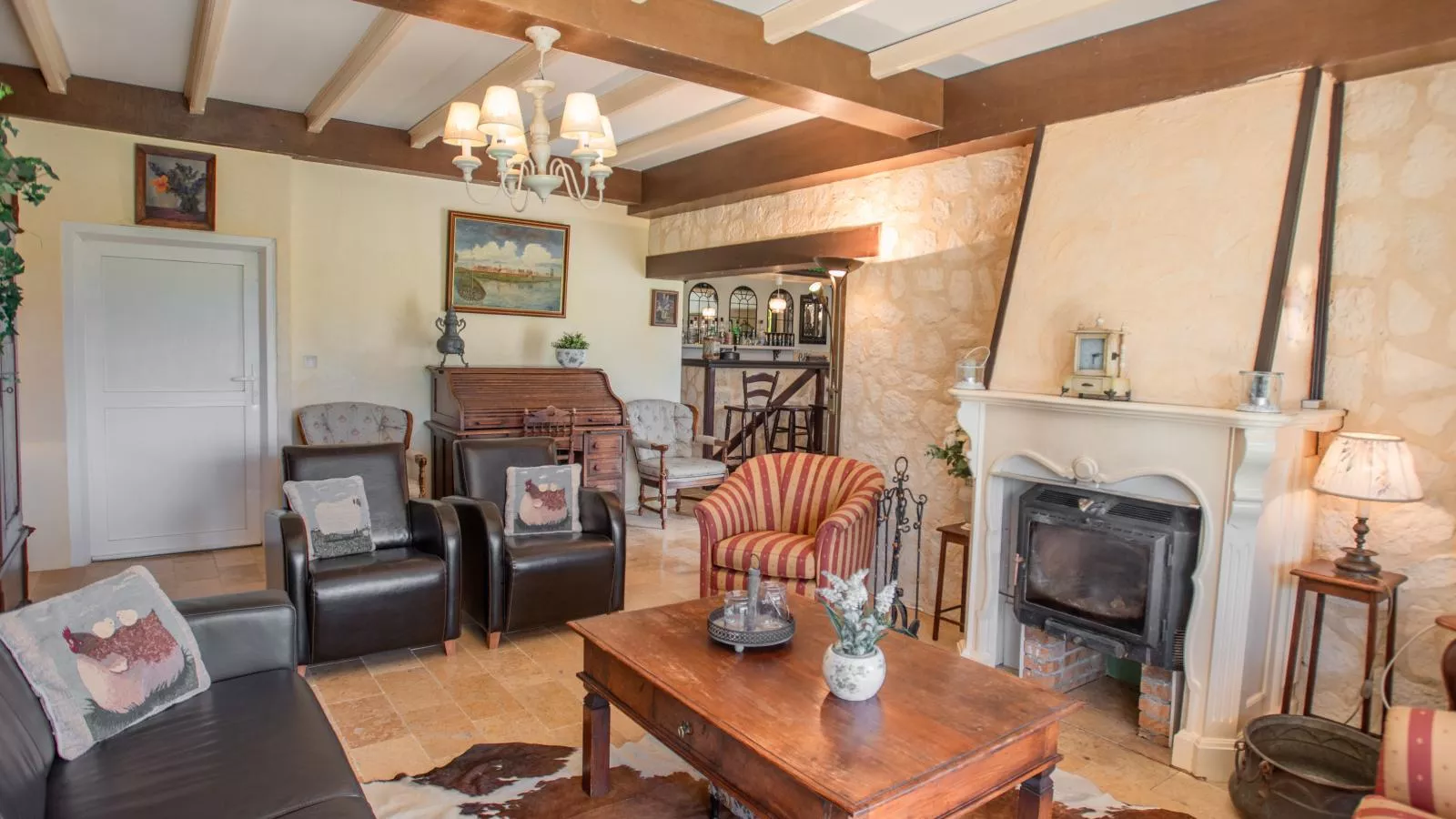 Villa Dorade-Living room