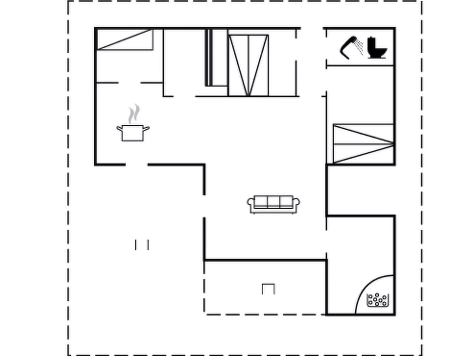 "Aleta" - 600m from the sea-Inside