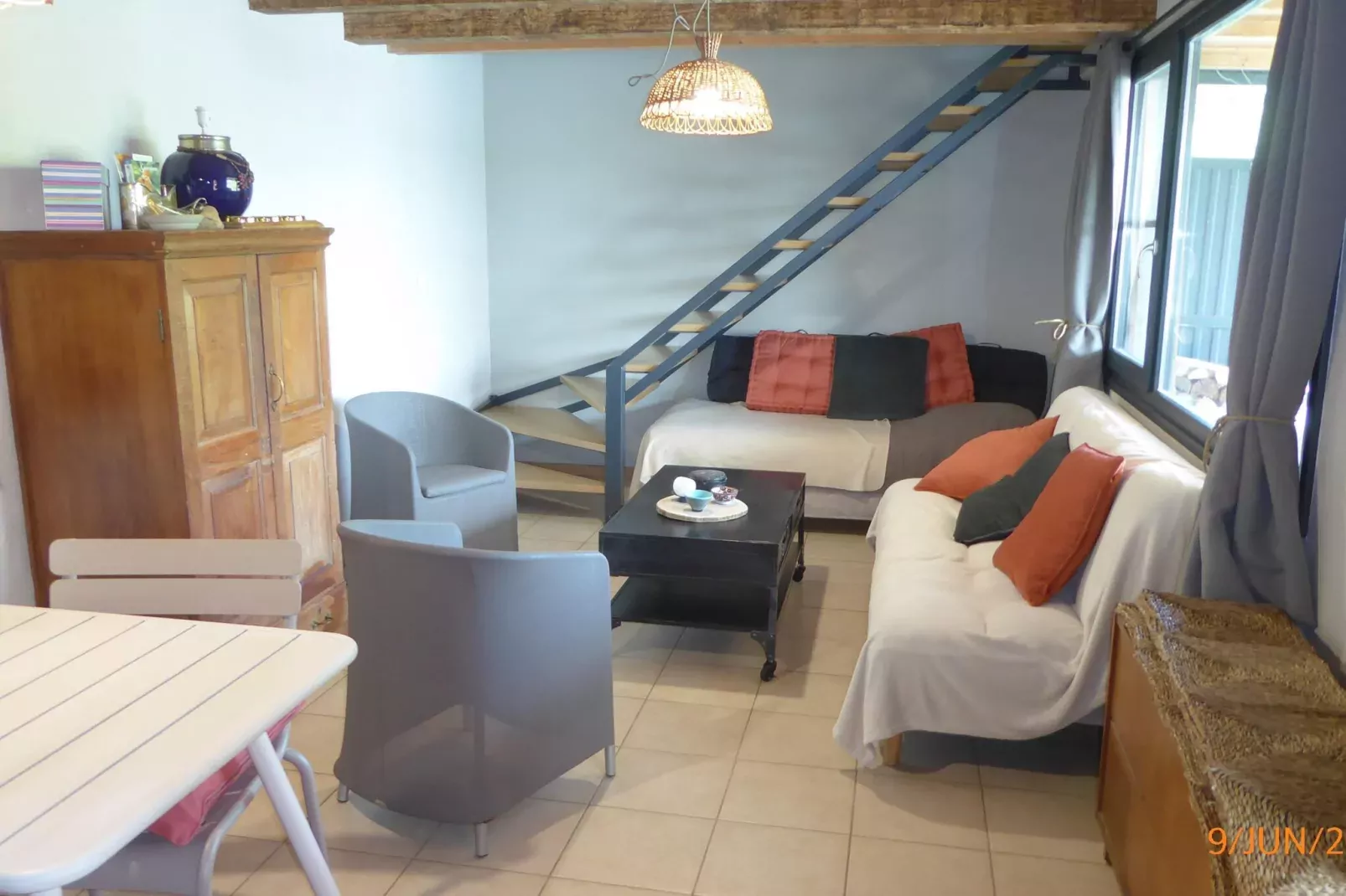 Gîte "Au bord de l'Eau "-Living room