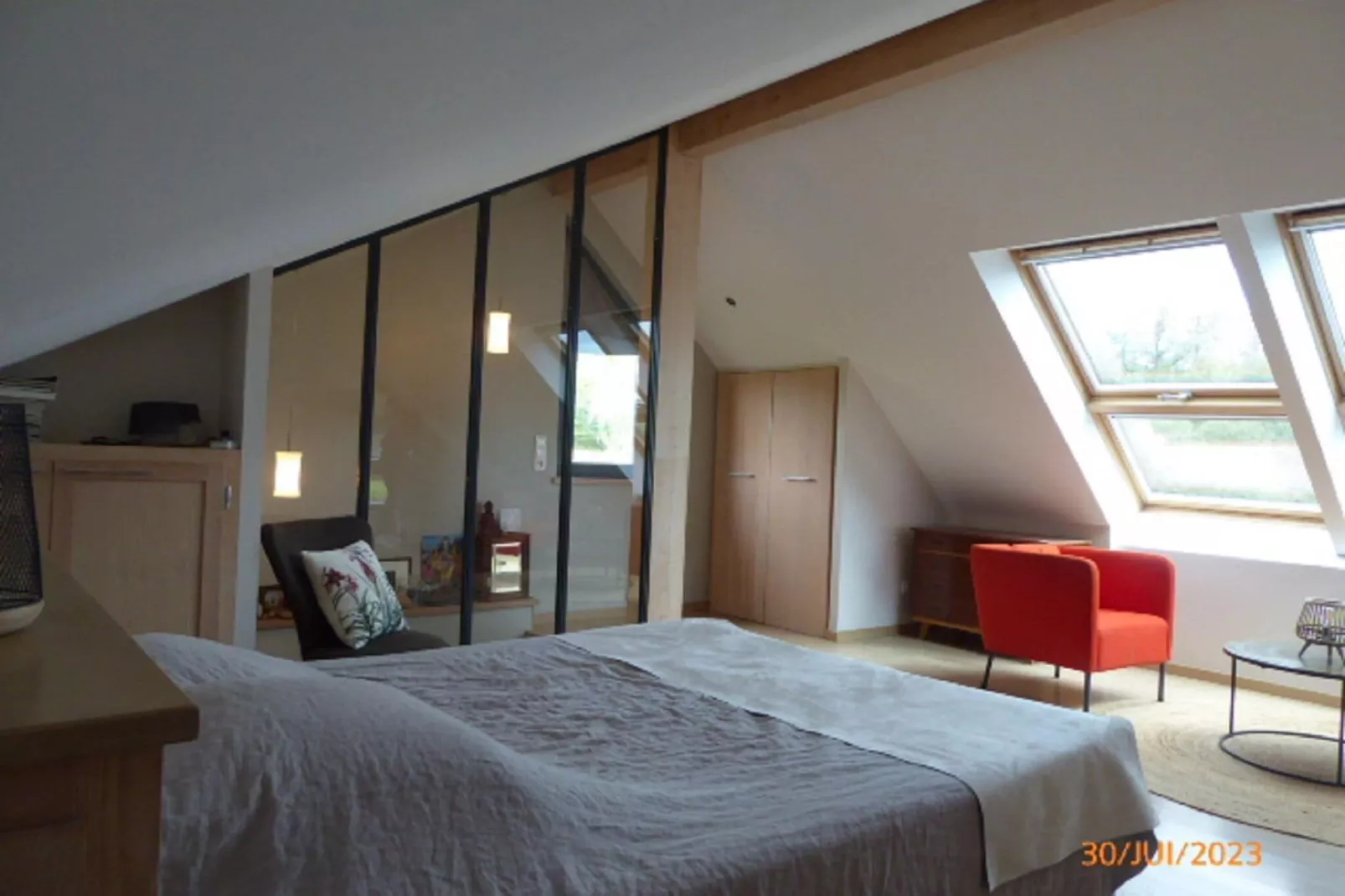 Gîte "Au bord de l'Eau "-Bedroom