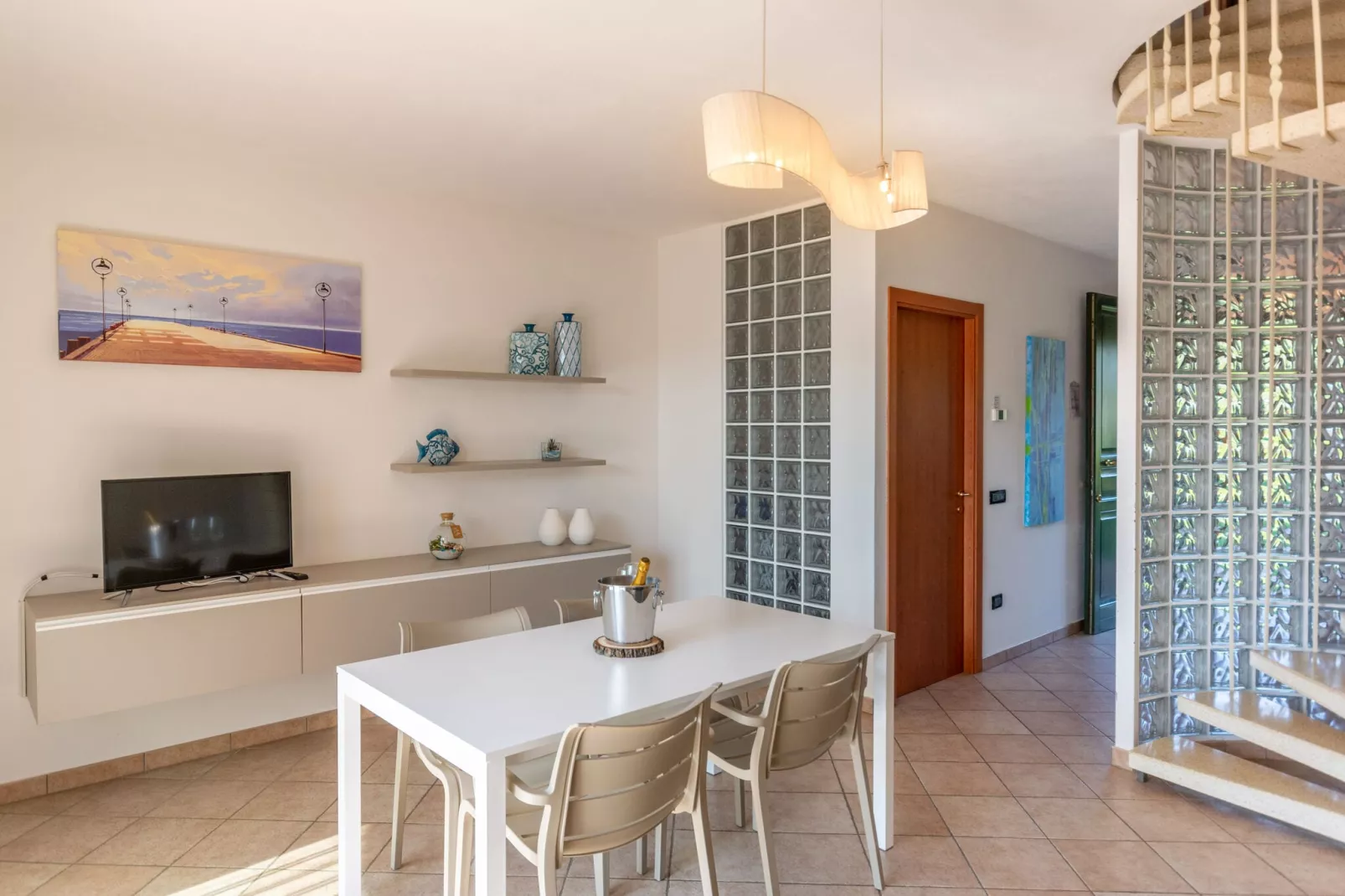 Village Albarella Trilo S3-Wohnzimmer