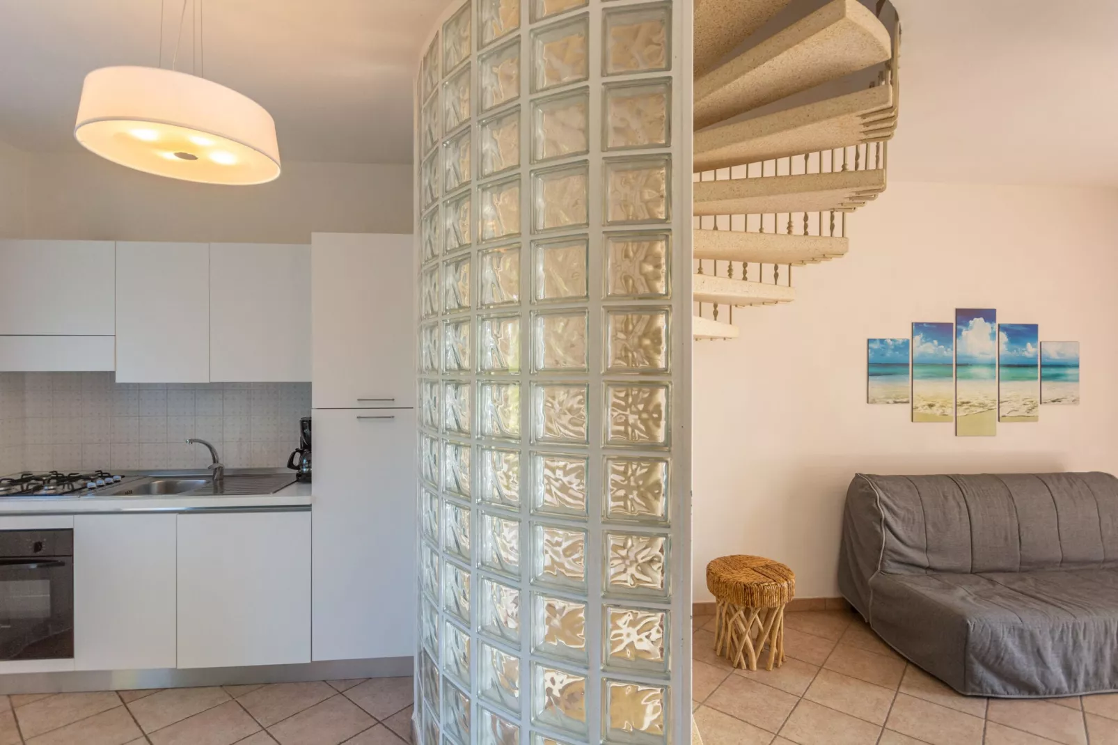 Village Albarella Trilo S3-Wohnzimmer