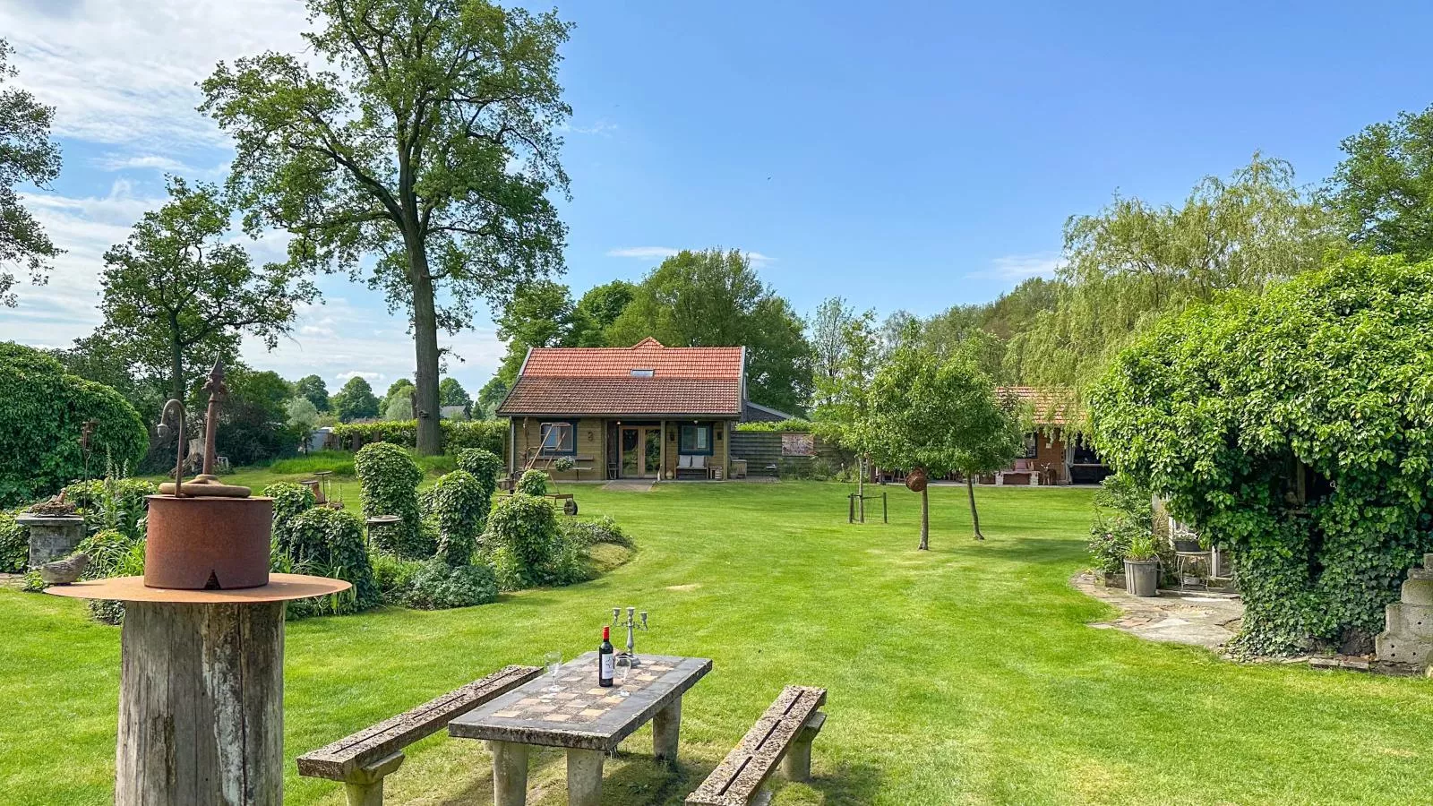 Onder de oude Eik-Gardens summer