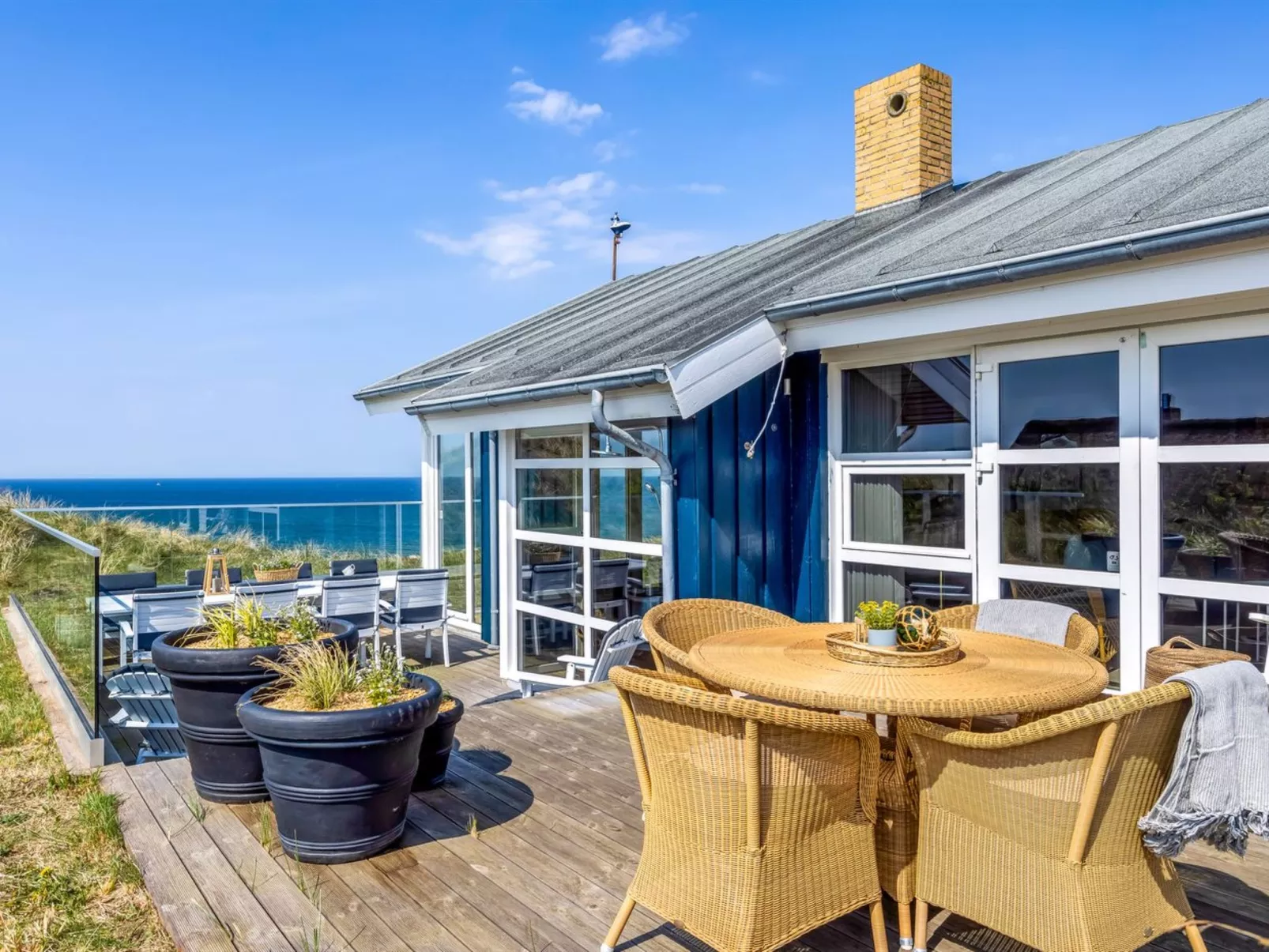 "Aster" - 150m from the sea-Dehors