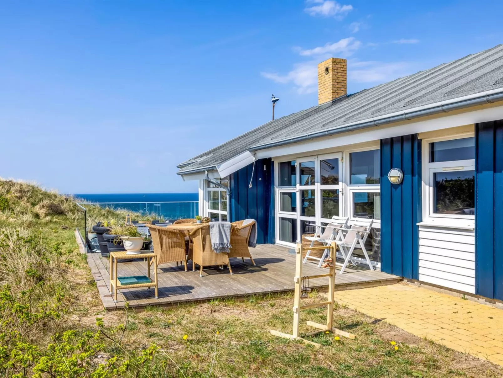 "Aster" - 150m from the sea-Dehors