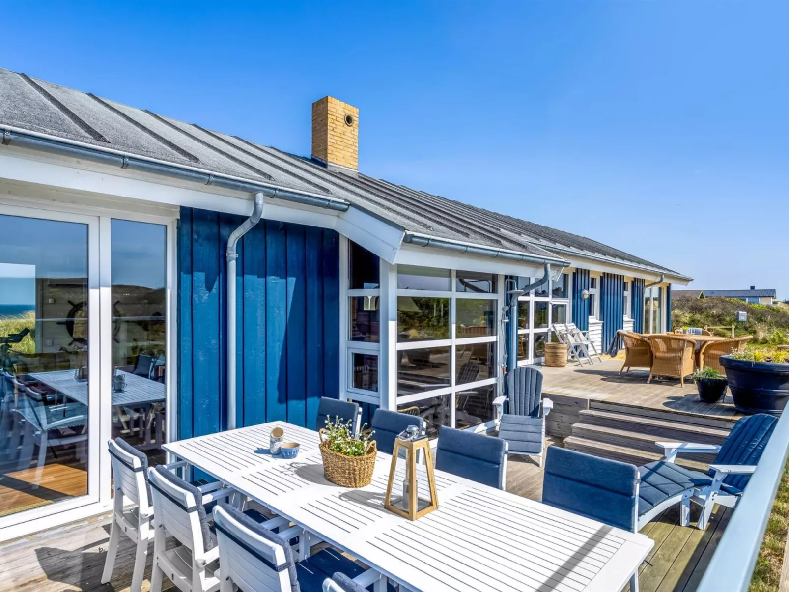 "Aster" - 150m from the sea-Dehors