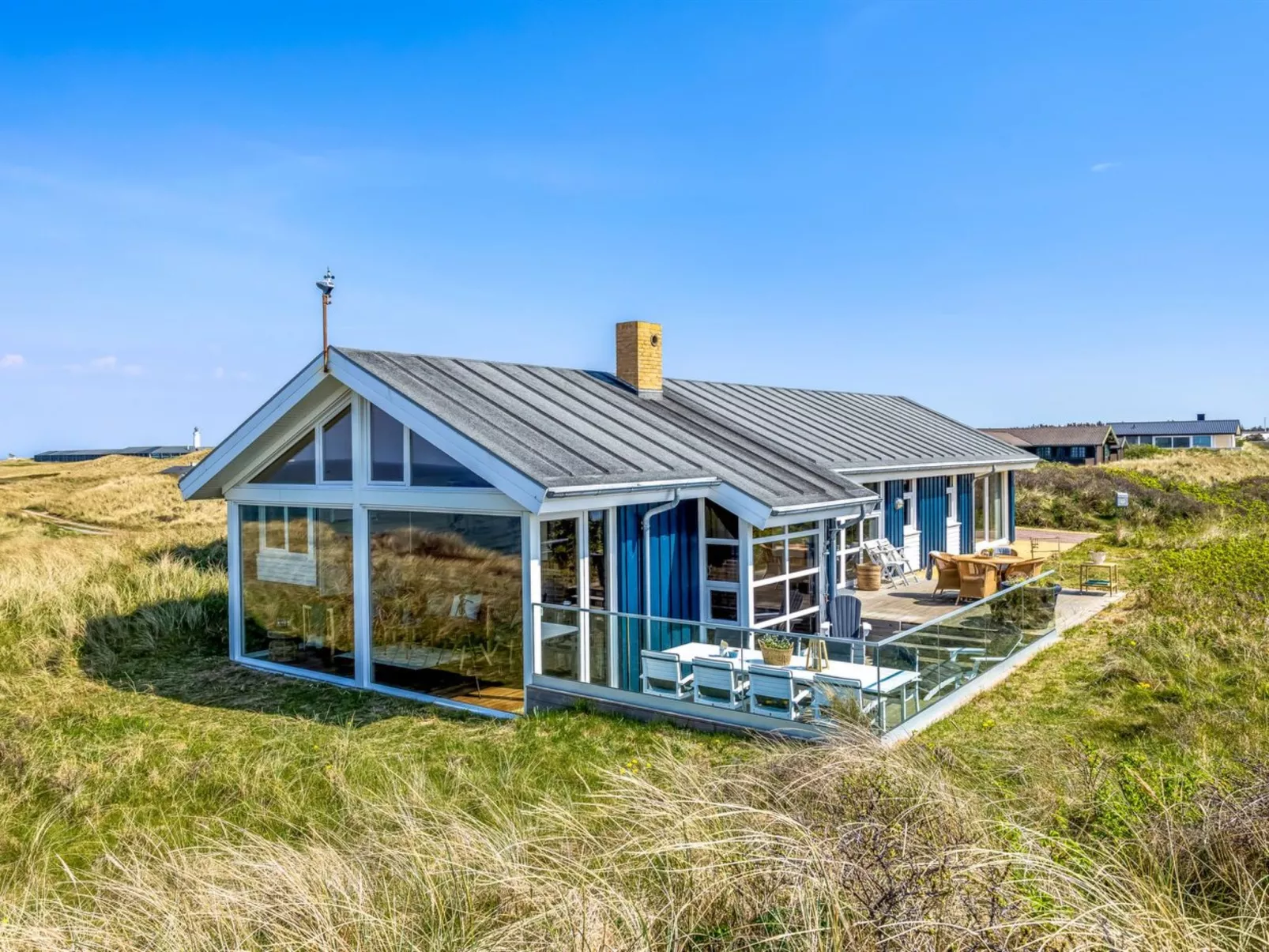 "Aster" - 150m from the sea-Dehors