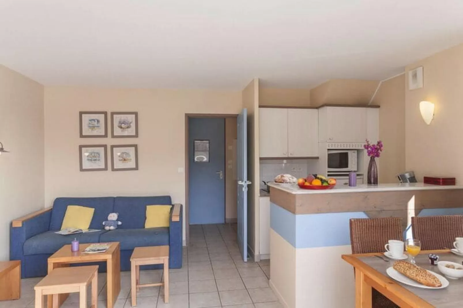 Holiday village Belle Dune Fort-Mahon-Plage - M6S Standard House 6 p - 2 bedrooms-Küche
