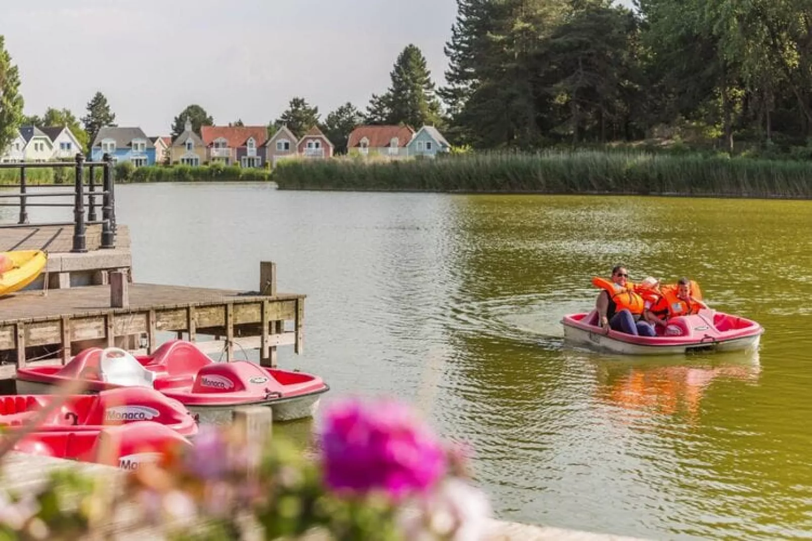 Holiday village Belle Dune Fort-Mahon-Plage - M6P Superior House 6 p - 2 bedrooms-Wasserblick