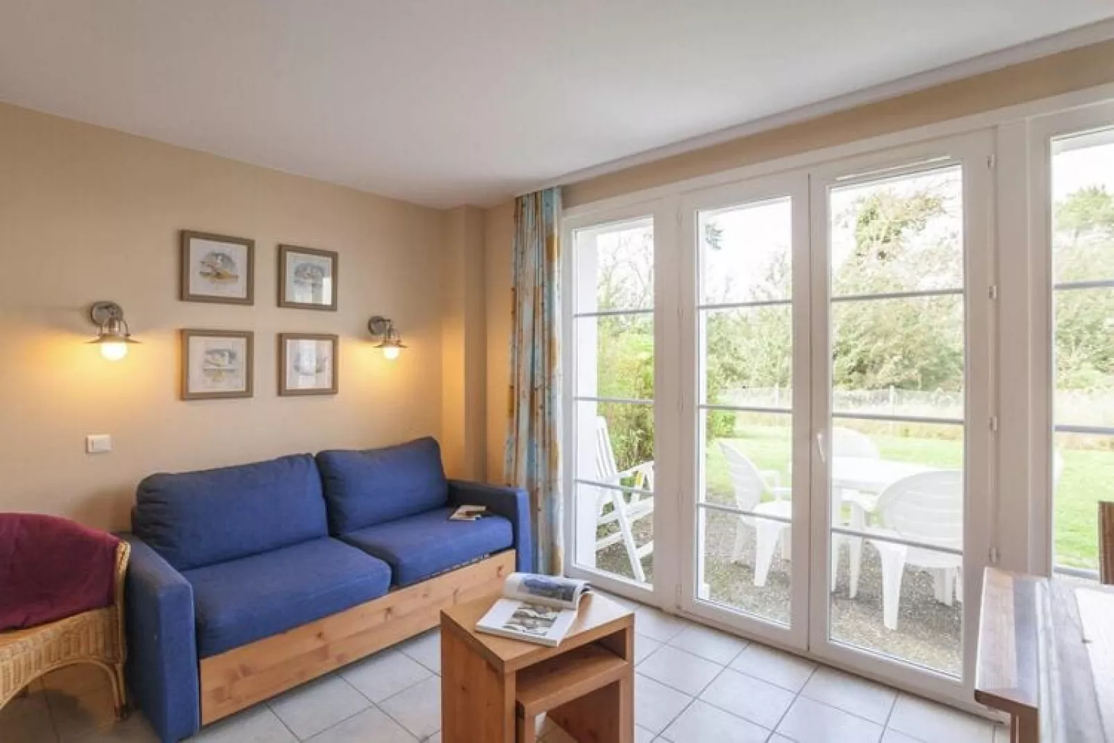 Holiday village Belle Dune Fort-Mahon-Plage - M6P Superior House 6 p - 2 bedrooms-Wohnzimmer
