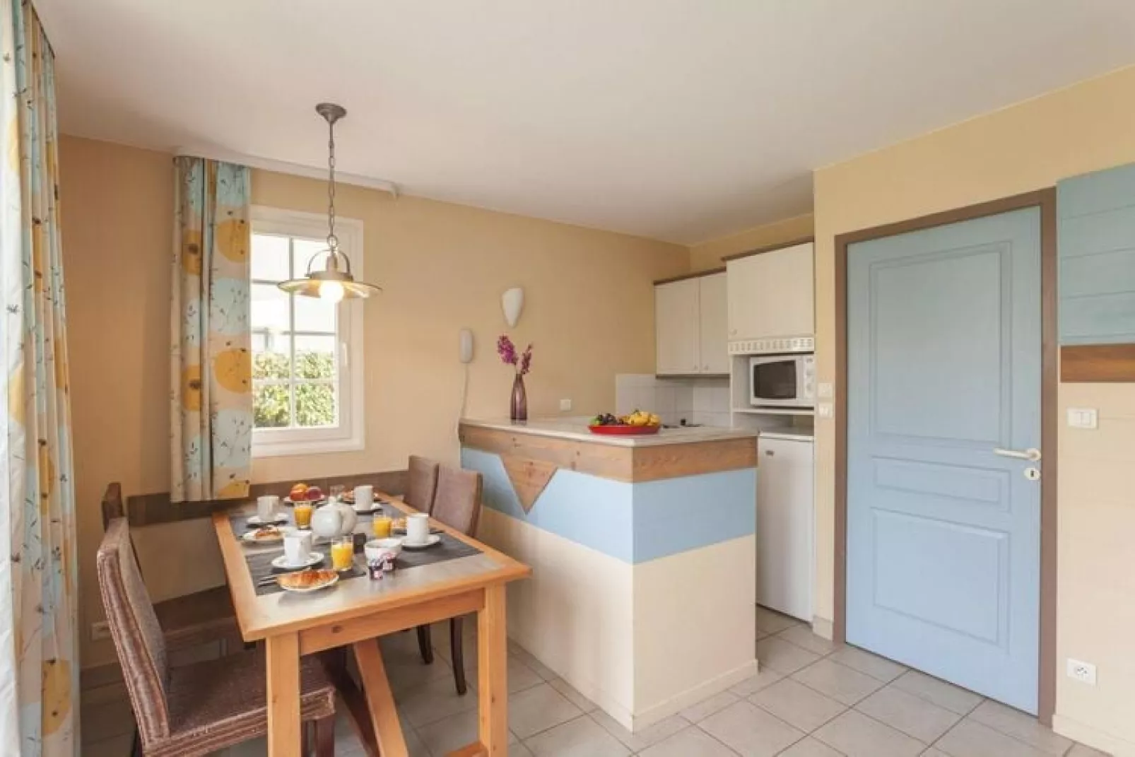 Holiday village Belle Dune Fort-Mahon-Plage - M6P Superior House 6 p - 2 bedrooms-Küche