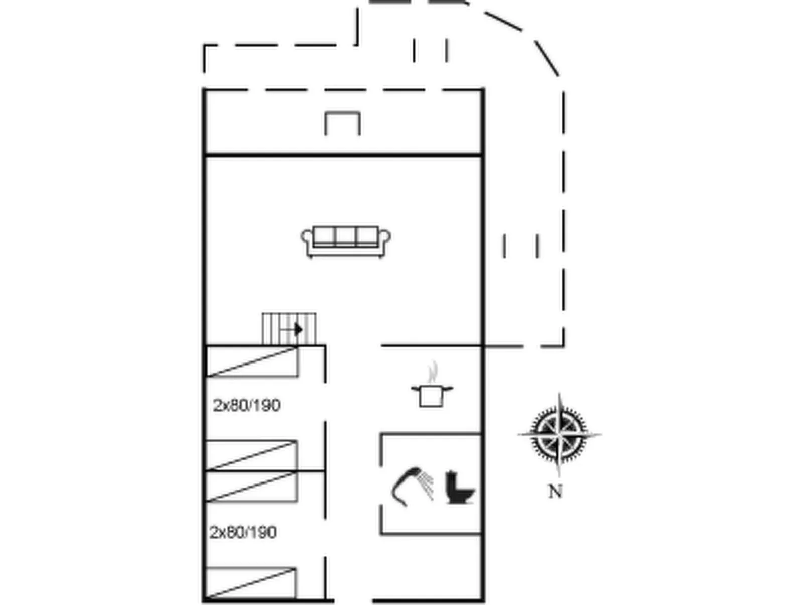 "Franciska" - 800m from the sea-Outside