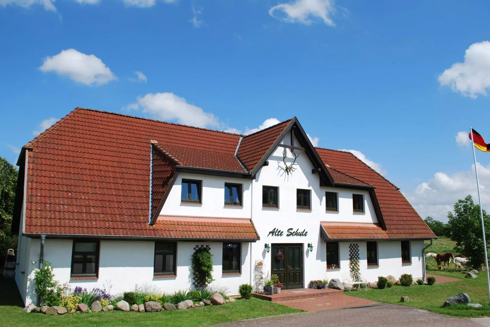Rustikale Wohnung Fehmarn-Exterior summer