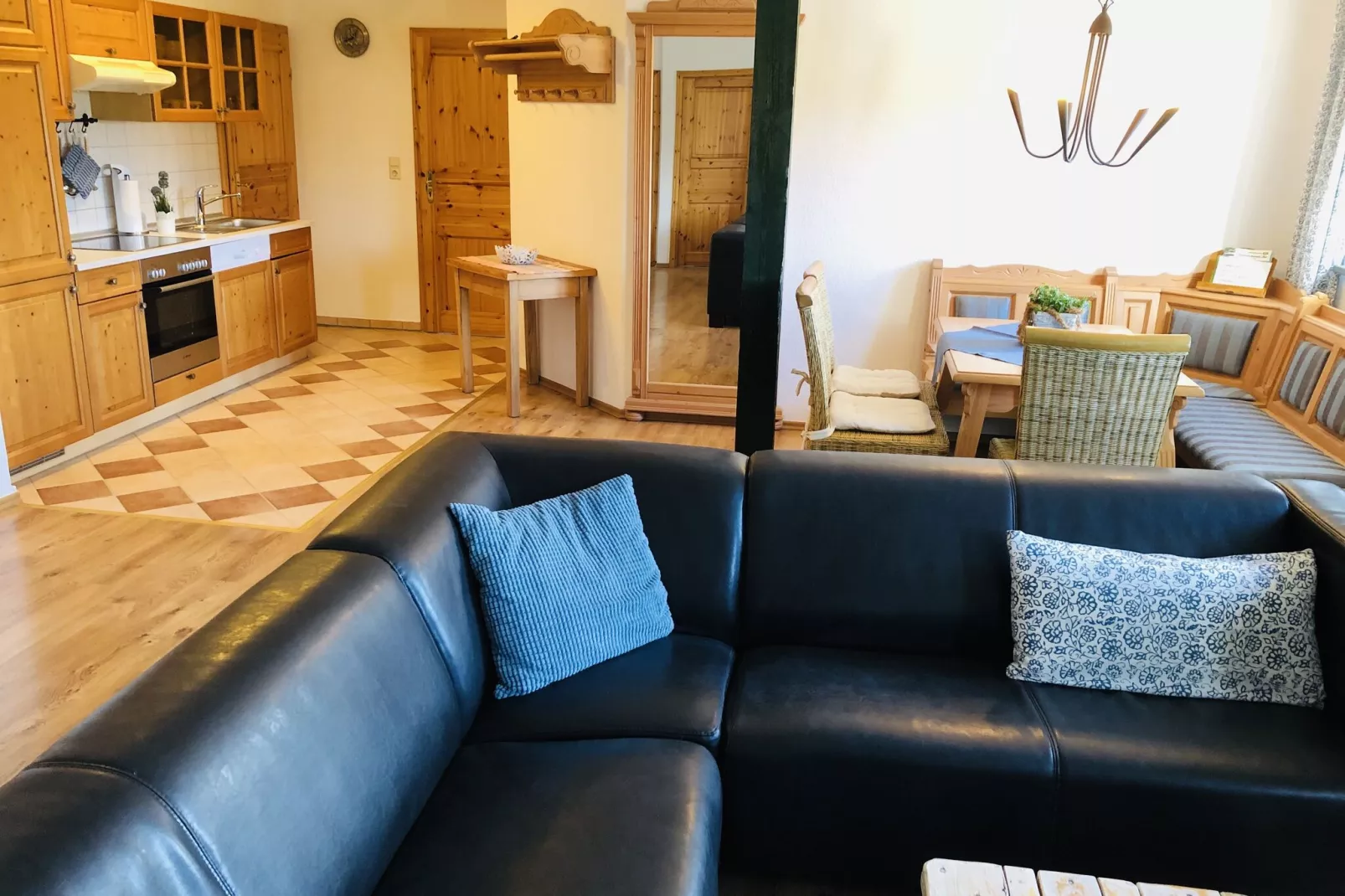4-Raum-Wohnung Rügen-Salon