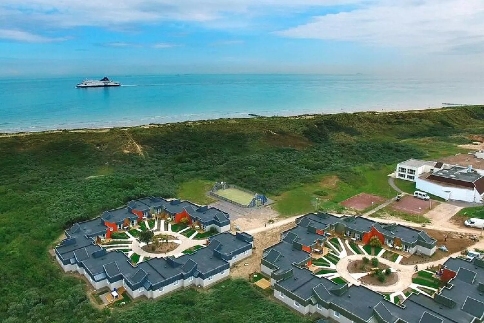 Holiday resort Blériot-Plage // Gîte/Pav 3 pcs 5 pers et 1 bébé-Exterior summer